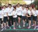 Taïg Khris a couru pour Mécénat Chirurgie Cardiaque, lors du 35ème Marathon de Paris, le 10 avril 2011