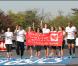 Taïg Khris, Laury Thilleman, Alexandra Rosenfeld, Sylvie Tellier, Karine  Lima, Marc Raquil et Samuel Etienne ont couru pour Mécénat Chirurgie  Cardiaque, lors du 35ème Marathon de Paris, le 10 avril 2011