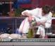 Romain est très concentré sur son plat à base de chocolat (Top Chef, le Choc des Champions, lundi 11 avril sur M6).