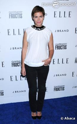 Judith Godrèche lors de la soirée Elle Music à Los Angeles le 11 avril 2011 