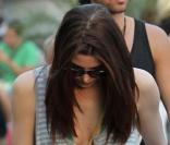 Ashley Greene assiste au Festival de Coachella, vendredi 15 avril, à Indio (Californie).