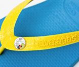 Havaianas a imaginé un pin's en édition collector à l'effigie de William et Kate  