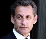Nicolas Sarkozy à L'Elysée en avril 2011 à Paris  