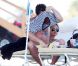  Moment de détente pour l'ex-star de The Hills Jason Wahler en compagnie de sa girlfriend et d'un ami à Miami le 2 avril 2011 