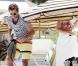 L'ex-star de The Hills Jason Wahler se détend à la plage avec sa girlfriend à Miami le 2 avril 2011