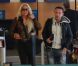 Loana arrive à l'aéroport d'Orly avec Stéphane Joffre avant de s'envoler vers Miami pour le tournage des Anges de la télé-réalité le vendredi 15 avril 2011