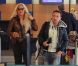 Loana arrive à l'aéroport d'Orly avec Stéphane Joffre avant de s'envoler vers Miami pour le tournage des Anges de la télé-réalité le vendredi 15 avril 2011