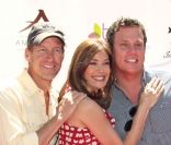 Teri Hatcher et James Denton son partenaire dans la série Desperate Housewives, lors de la soirée de charité organisée par l\'actrice pour les enfants de St Jude Hospital et rock star education ! Santa Monica, le 1 mai 2011.