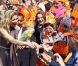 Princesse Maxima lors du Koninginnedag, le 30 avril 2011, aux Pays-Bas. 