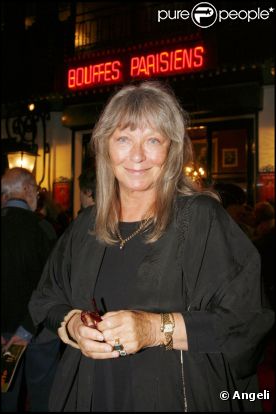 Marina Vlady, à Paris, le 10 septembre 2007