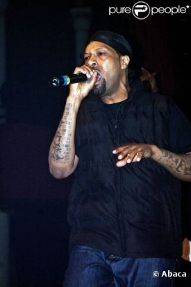 Le rappeur Redman en concert au Bataclan à Paris le 5 mai 2011
