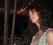 Vanessa Paradis et sa jolie cascade de boucles pour briller lors du dîner Chanel en l'honneur de Karl Lagerfeld à Antibes, le 8 mai 2011