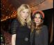 Clemence Poesy et Rachel Bilson lors du dîner en l'honneur de Karl Lagerfeld, à Antibes, le 8 mai 2011