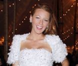 Blake Lively lors du dîner en l'honneur de Karl Lagerfeld, à Antibes, le 8 mai 2011