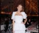 Blake Lively lors du dîner en l'honneur de Karl Lagerfeld, à Antibes, le 8 mai 2011