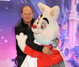 Cauet, à Disneyland Paris, le samedi 2 avril 2011.
