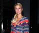 Paris Hilton arrive au restaurant BOA  Steakhouse à West Hollywood pour dîner en famille à l'occasion de la  fête des mères, dimanche 8 mai.