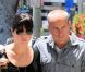 Selma Blair, enceinte et son compagnon Jason Bleick dans les rues de Los Angeles le 10 mai 2011. L'actrice accompagnée de son ami se rendait à son rendez-vous hebdomadaire chez le médecin.