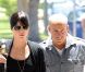 Selma Blair et son compagnon Jason Bleick dans les rues de Los Angeles le 10 mai 2011. L'actrice accompagnée de son ami se rendait à son rendez-vous hebdomadaire chez le médecin.