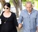 Selma Blair et son compagnon Jason Bleick dans les rues de Los Angeles le 10 mai 2011. L'actrice accompagnée de son ami se rendait à son rendez-vous hebdomadaire chez le médecin.