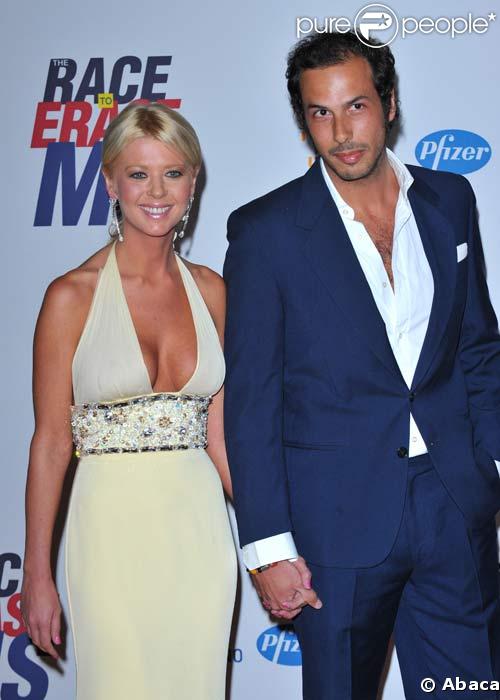 Tara Reid et son boyfriend à la soirée RAce to Erase MS à los Angeles, le 2 mai 2008