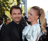 Clovis Cornillac et sa fiancée Lilou : festival de baisers sur red carpet ! 15 mai 2011<br />