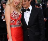 Hofit Golan et Saïd Taghmaoui à la projection de The Artist, à Cannes, le 15 mai 2011.<br />