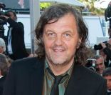 Emir Kusturica lors de la montée des marches de  The Tree of Life , dans le cadre du 64e Festival de Cannes, le 16 mai 2011.