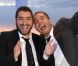 Mouloud Achour aux côtés d'Ali Baddou durant le 63e Festival de Cannes en mai 2010
