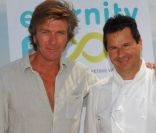 Philippe Caroit lors du lancement du concept culinaire Eternity Food, par le grand Chef Christophe Leroy et son assocé Didier Audebert. 18 mai 2011<br />