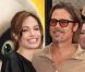 Angelina Jolie et sa jupe fendue au bras de son élégant Brad Pitt...