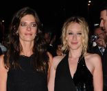 Chiara Mastroianni et Ludivine Sagnier après la cérémonie de clôture et la remise des prix du festival de Cannes le 22 mai 2011