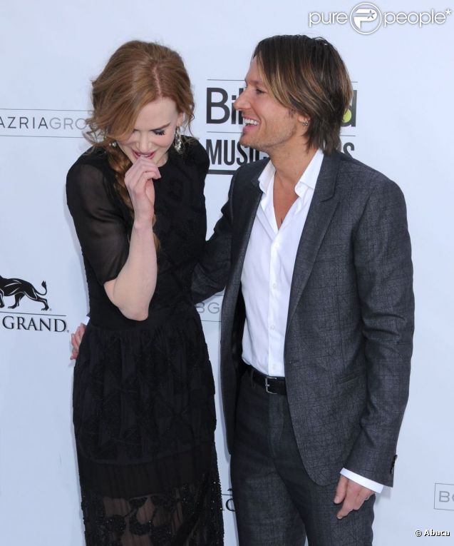 Nicole Kidman et Keith Urban à la cérémonie des Billboard Music Awards, à Las Vegas, le 22 mai 2011.