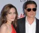 Angelina Jolie et Brad Pitt à l'occasion de l'avant-première hollywoodienne de The Tree of Life , dans l'enceinte du Bing Theatre de Los Angeles, le 24 mai 2011.