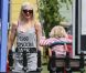 Gwen Stefani avec son jeune fils Zuma. Londres, 6 mai 2011 