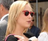 Nora Arnezeder lors des Internationux de France de Roland-Garros, à Paris, le 28 mai 2011.
