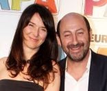 Emmanuelle Cosso Merad et Kad Merad à l'occasion de l'avant-première de  Monsieur Papa , à Paris, le 31 mai 2011.
