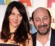 Emmanuelle Cosso Merad et Kad Merad à l'occasion de l'avant-première de  Monsieur Papa , à Paris, le 31 mai 2011.