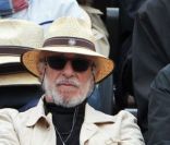 Pierre Richard s'est installé à côté de Jean Reno et sa femme Zofia, enceinte, lors d'un match à Roland-Garros, le 31 mai 2011.