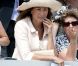 La maman de Kate, Carole Middleton, au Derby d'Epsom, le 4 juin 2011.