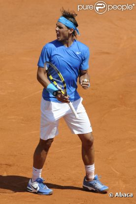 Rafael Nadal a battu Roger Federer lors de la finale de Roland Garros, le 5 juin 2011. Ici en demi-finale contre Andy Murray, le 3 juin 2011