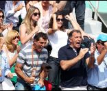Francisca 'Xisca' Perello, dimanche 5 juin 2011, était au sein du clan de Rafael Nadal pour voir l'Espagnol soulever sa sixième Coupe des Mousquetaires.