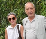 François Berléand est venue avec son Alexia lors de la finale du tournoi de Roland-Garros, le 5 juin 2011.
