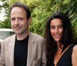 Marc Lévy et Pauline lors de la finale de Roland-Garros, le 5 juin 2011.