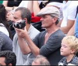 Laurent Baffie lors de la finale de Roland-Garros, le 5 juin 2011.