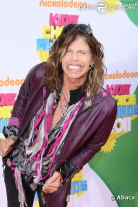 Steven Tyler le 2 avril 2011