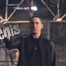 Images extraites du clip <em>Fast Lane</em> de Bad Meets Evil, duo formé par Royce Da 5'9" et Eminem, juin 2011.