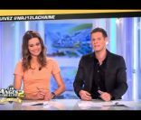 Anne-Laure Sibon sur le plateau des Anges de la télé réalité, le 9 juin 2011