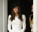 Kate Middleton, duchesse de Cambridge, au balcon de Buckingham Palace lors du Trooping the Colour, célébration de l'anniversaire de la reine Elizabeth II, à Londres le 11 juin 2011
