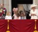 Camilla Parker Bowles lors du Trooping the Colour, célébration de l'anniversaire de la reine Elizabeth II, à Londres le 11 juin 2011